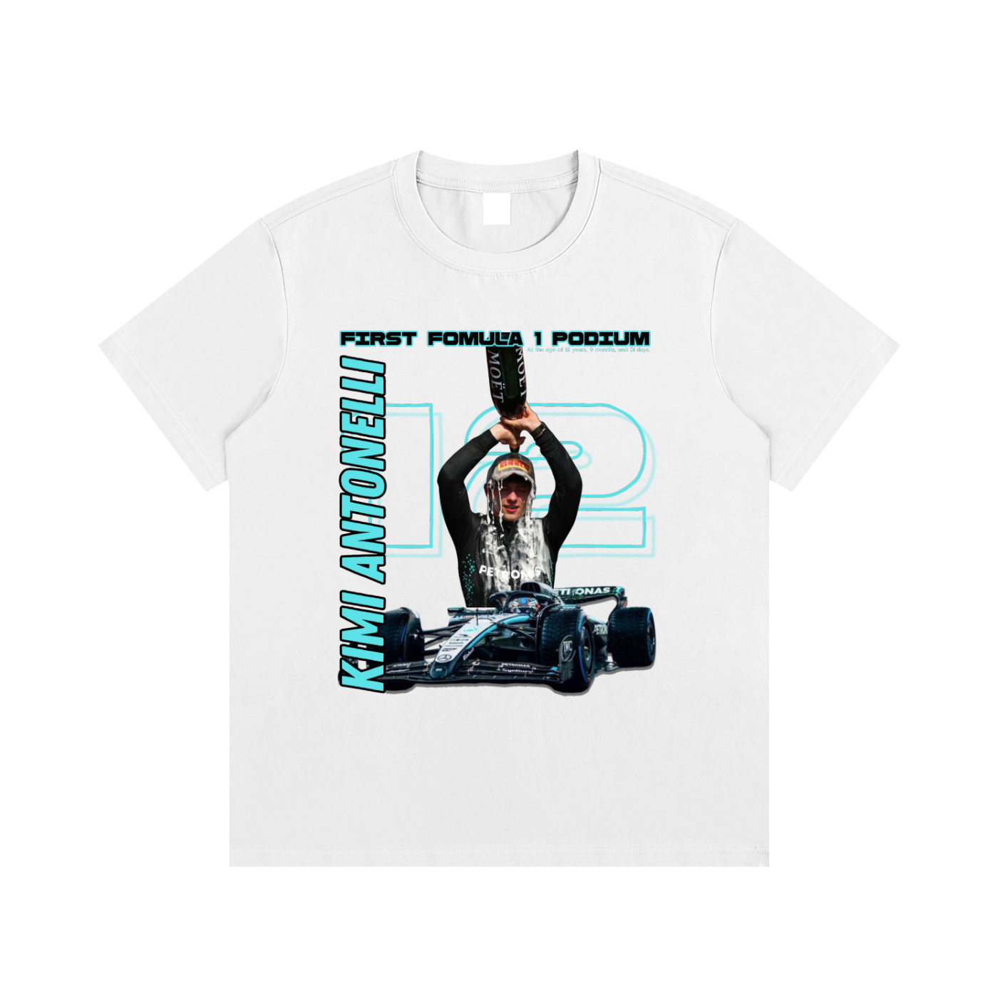 Kimi Antonelli First Podium