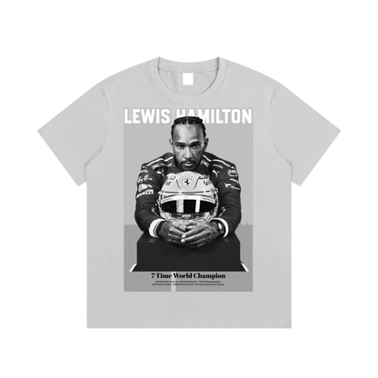 Lewis Hamilton T-Shirt,Hamilton Ferrari,Lewis Ferrari Shirt