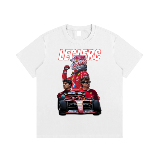 Charles Leclerc Cotton T-Shirt